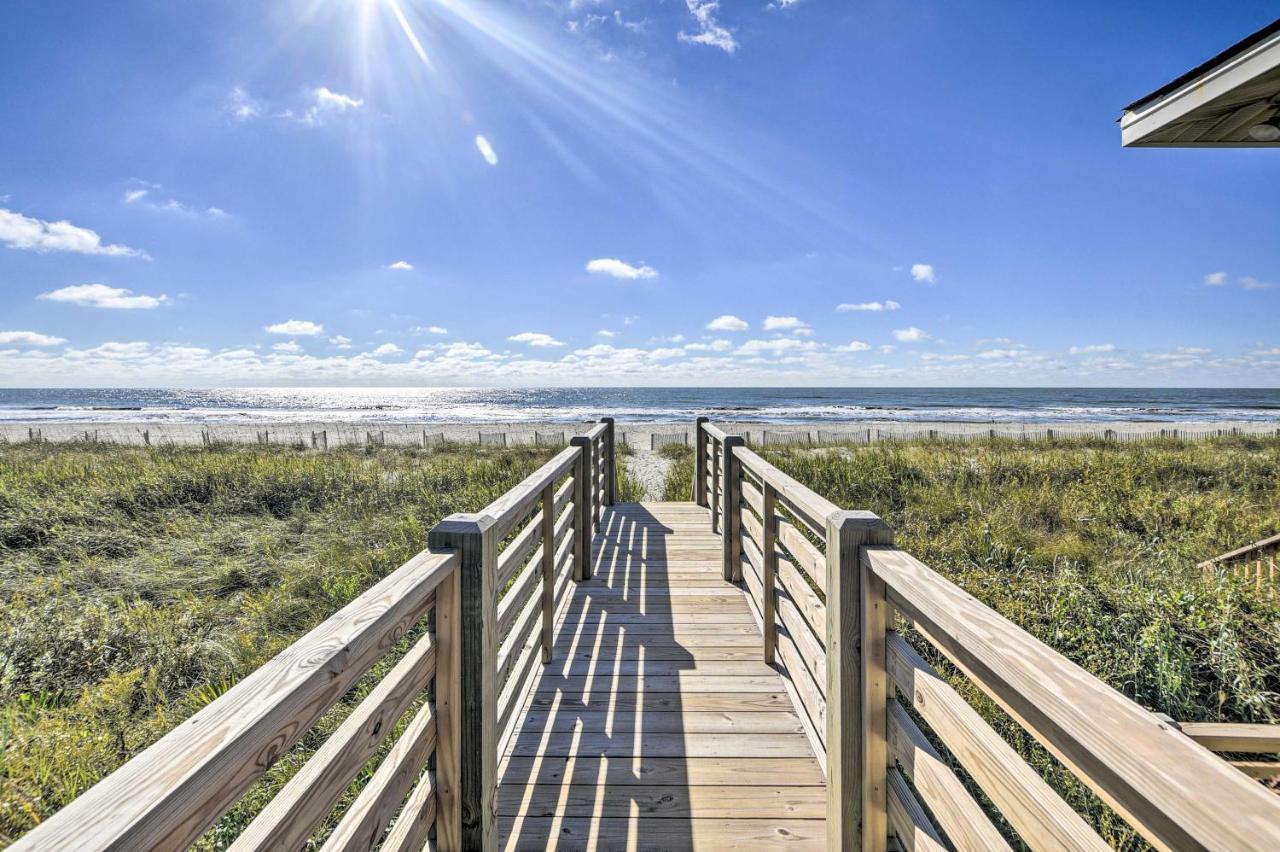 Holden Beach Family Abode - Steps To Ocean! Exterior photo