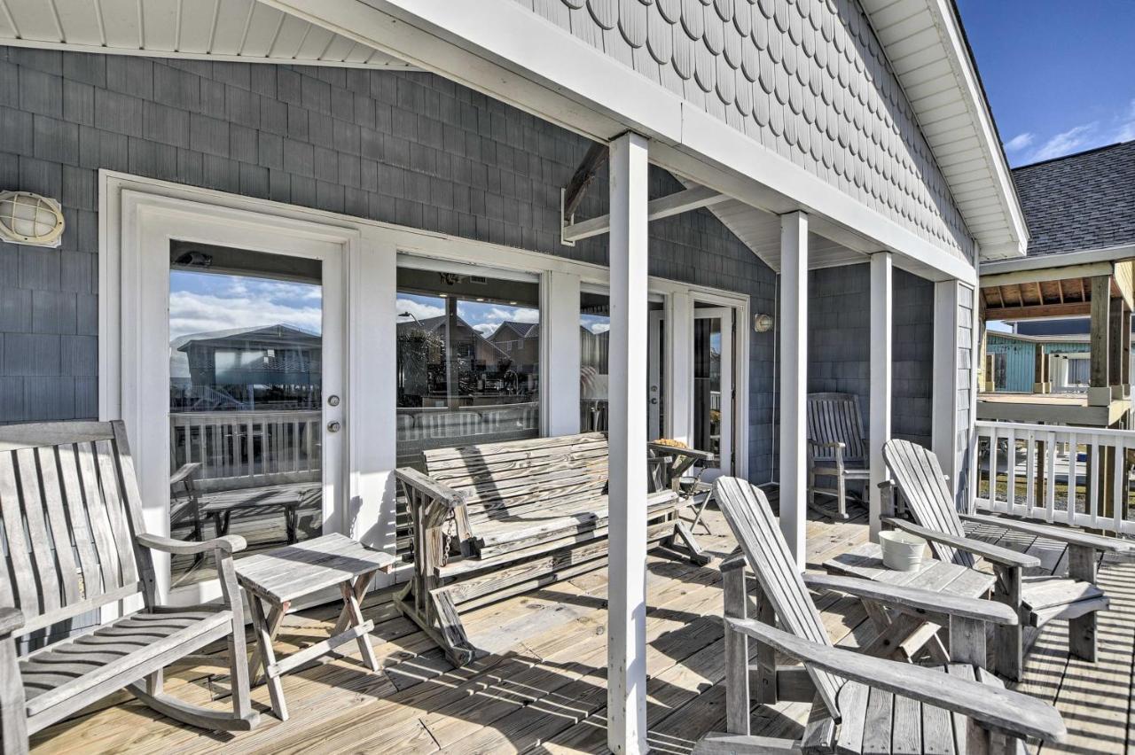 Holden Beach Family Abode - Steps To Ocean! Exterior photo