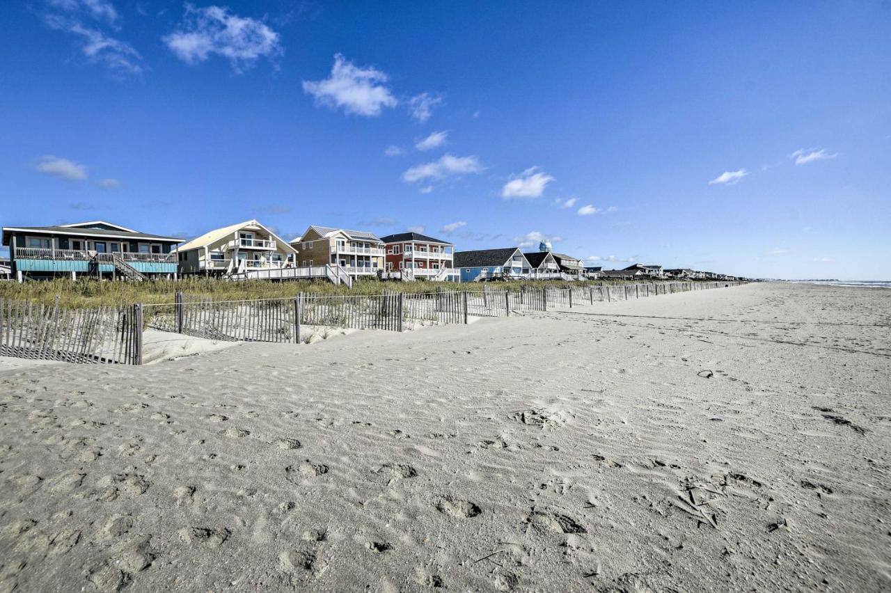 Holden Beach Family Abode - Steps To Ocean! Exterior photo