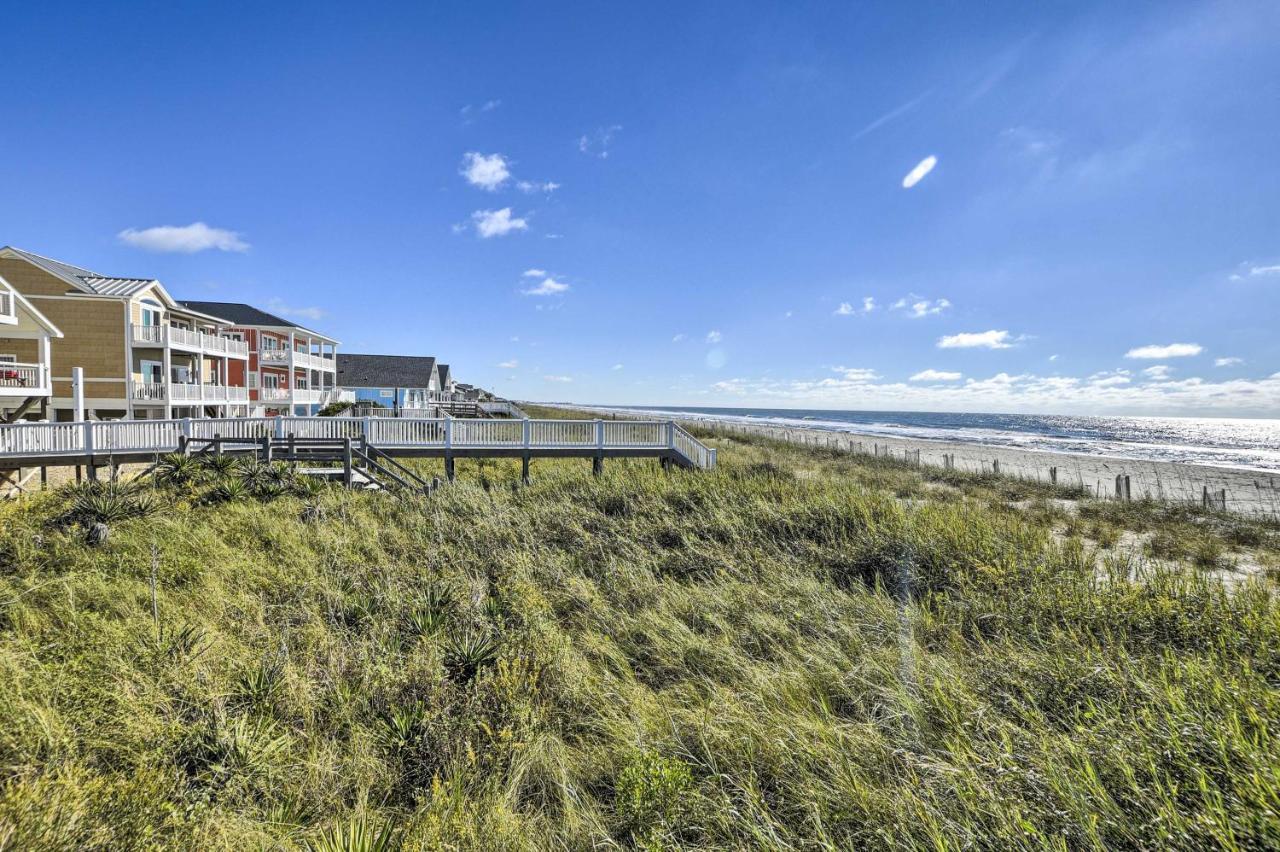 Holden Beach Family Abode - Steps To Ocean! Exterior photo