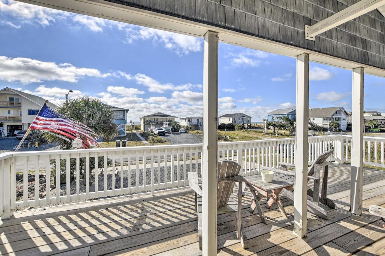 Holden Beach Family Abode - Steps To Ocean! Exterior photo
