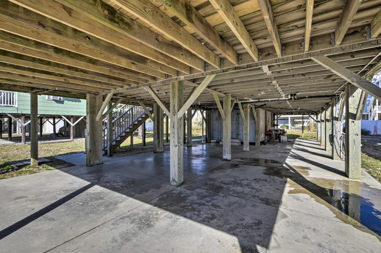Holden Beach Family Abode - Steps To Ocean! Exterior photo